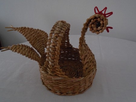 košík-sliepočka
